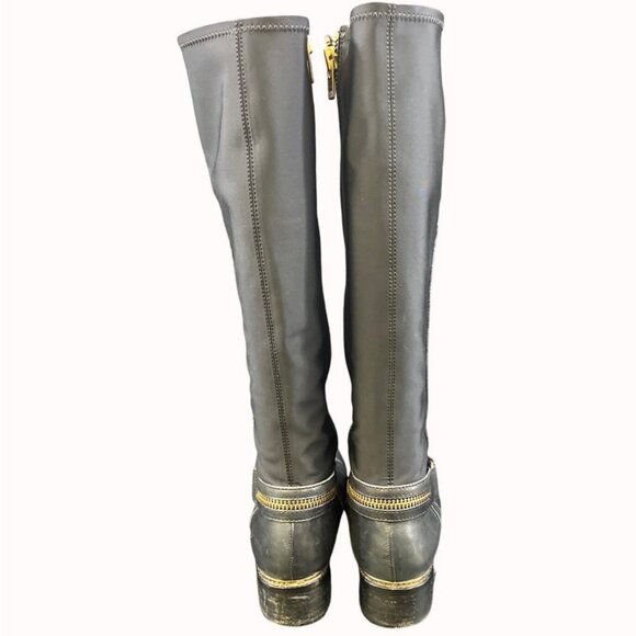 Steve Madden Ryperr Women's Black Riding Boots/Knee High Sz 9.5M SKU 5257 - Picture 3 of 9